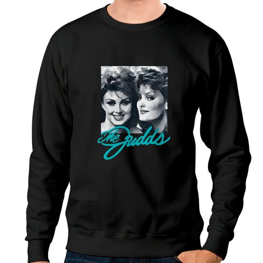 Naomi Judd Sweatshirts, The Judds Vintage Naomi And Wynonna Judd Heartland Tour Sweatshirts