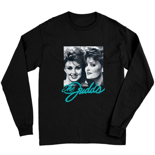 Naomi Judd Long Sleeves, The Judds Vintage Naomi And Wynonna Judd Heartland Tour Long Sleeves