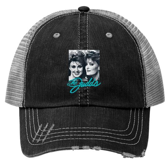 Naomi Judd Trucker Hats, The Judds Vintage Naomi And Wynonna Judd Heartland Tour Trucker Hats
