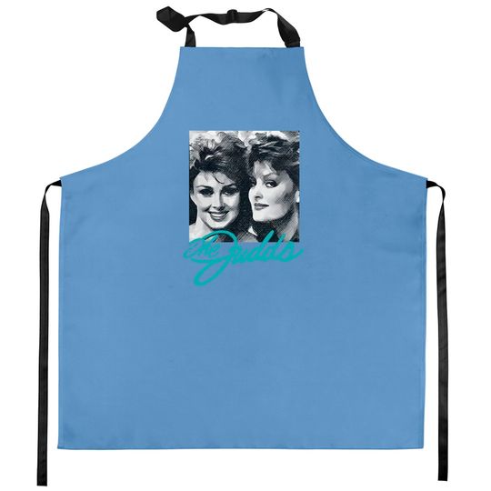 Naomi Judd Kitchen Aprons, The Judds Vintage Naomi And Wynonna Judd Heartland Tour Kitchen Aprons