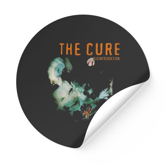 The Cure Disintegration Robert Smith Sticker Stickers