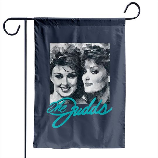 Naomi Judd Garden Flags, The Judds Vintage Naomi And Wynonna Judd Heartland Tour Garden Flags