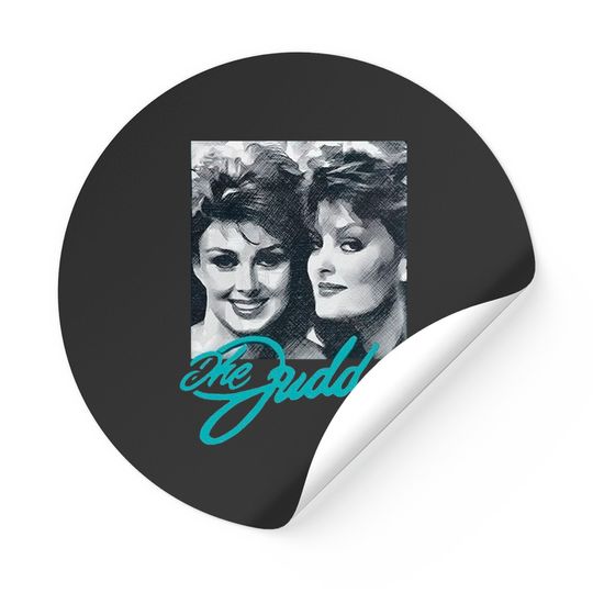 Naomi Judd Stickers, The Judds Vintage Naomi And Wynonna Judd Heartland Tour Stickers