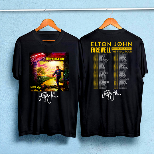 Elton John Farewell Tour 2025 Shirt