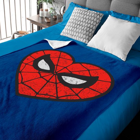 Amazing Spider Man Spider-Man Heart Funny Unisex Baby Blanket Adult Baby Blankets