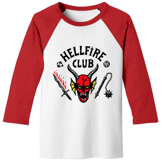 Hellfire Club - Stranger Things - Baseball Tees