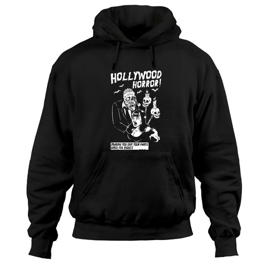Horror Art Hollywood Horror Movies Psychobilly Pun Hoodies