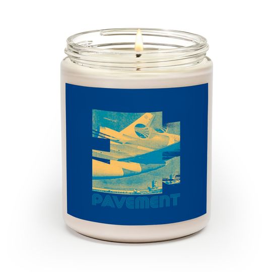 Retro Style 90s Pavement Fan Design - Pavement - Scented Candles