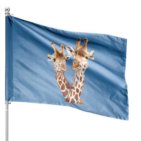Giraffes - Giraffe - House Flags
