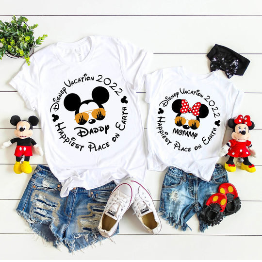 Custom Disney Family Trip Shirt, 2022 Family Vacation Shirt, Disney World Shirts, Custom Family Trip Tee