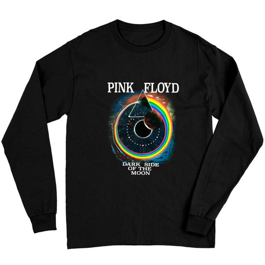 Vinatge Dark Side Of The Moon Pink Floyd Long Sleeves, Pink Floyd Shirt, Shirt For Pink Floyd Fan, Music Tour Merch, 2022 Band Tour Shirt
