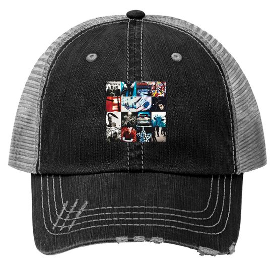 U2 Achtung Baby Trucker Hats