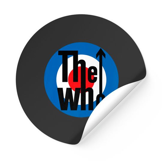 The Who Official Classic Target Logo Stickers