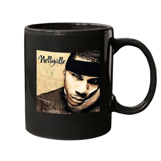 Nelly Mugs, Nelly Vintage Mug, Graphic Vintage Mug, Music, Hip Hop Rap 90s, Graphic Rapper Mug