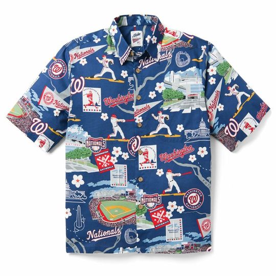 Washington Nationals  Reyn Spooner Hawaiian  Shirt