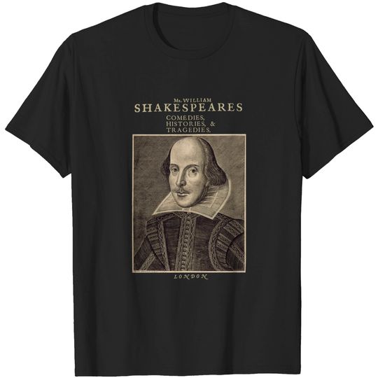 Vintage Shakespeare Literature - William Shakespeare Play T-Shirt