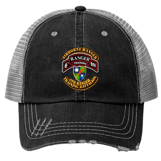 6th Ranger Training Battalion - Airborne Ranger Trucker Hats