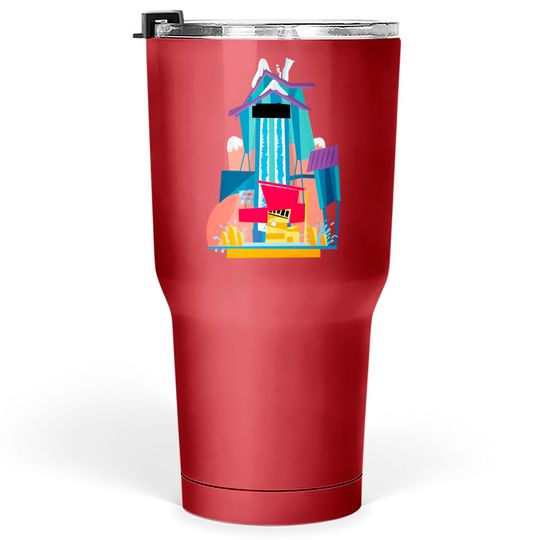 Dudley Do Right's Ripsaw Falls - Universal Studios - Tumblers 30 oz