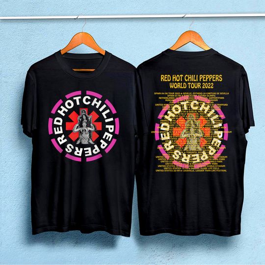 2022 Red Hot Chili Peppers World Tour Shirt