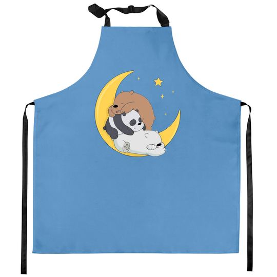 We Bare Bears Kitchen Aprons