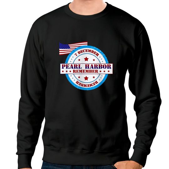 Pearl Harbor Remembrance Day Logo Sweatshirts