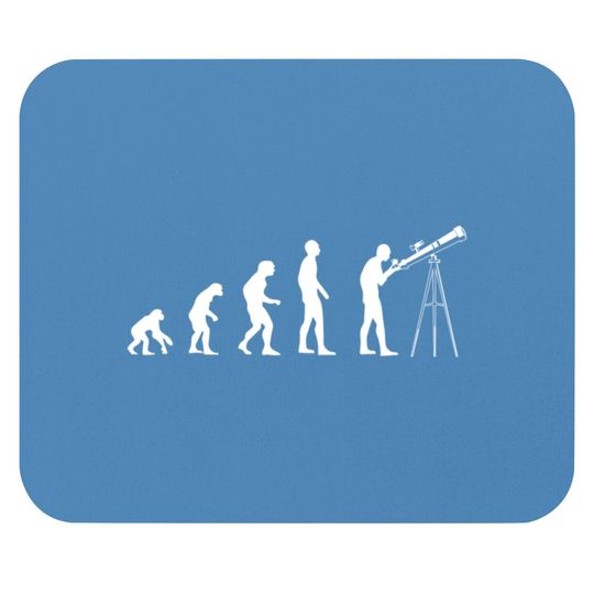 Telescope Evolution Astronomy Solar System Science Mouse Pads