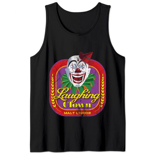 Laughing Clown Malt Liquor - Talladega Nights - Tank Tops
