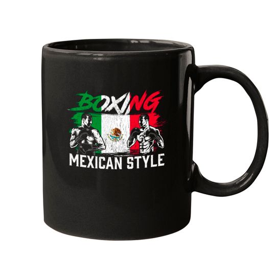 Mexican Boxing Sports Fight Coach Boxer Fighter Mugs