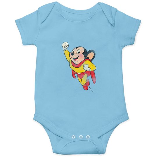 MIGHTY MOUSE - Vintage - Robzilla - Onesies