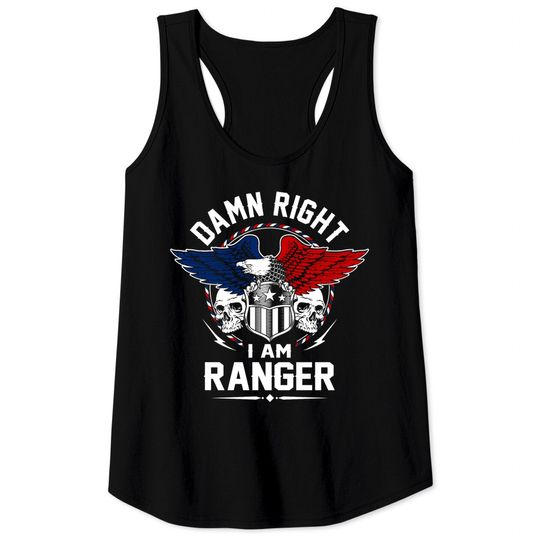 Ranger Name T Shirt - In Case Of Emergency My Blood Type Is Ranger Gift Item - Ranger - Tank Tops