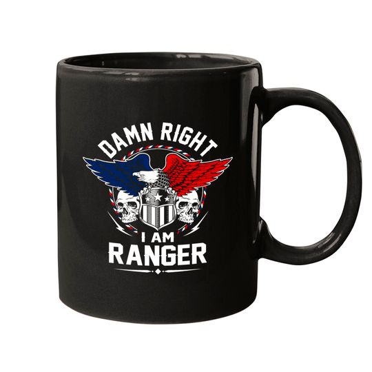 Ranger Name Mug - In Case Of Emergency My Blood Type Is Ranger Gift Item - Ranger - Mugs