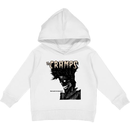 The Cramps Unisex Kids Pullover Hoodies: Bad Music