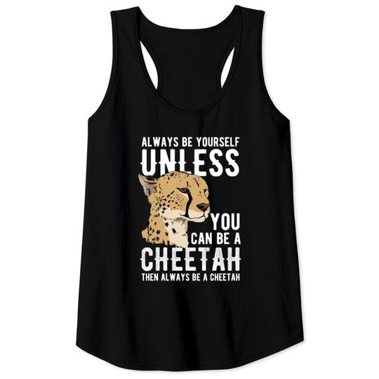Animal Print Gift Cheetah Tank Tops