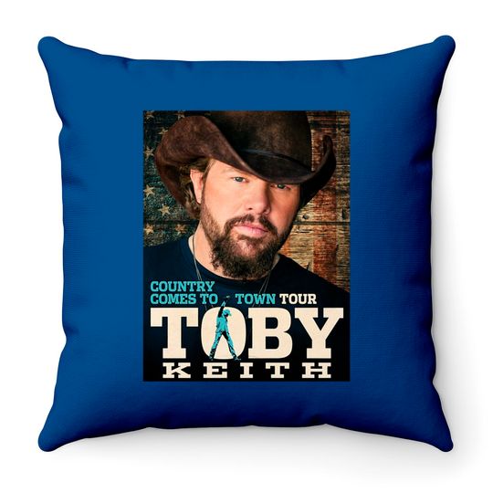 Toby Keith Throw Pillows