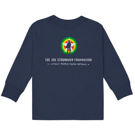 The Clash Joe Strummer Foundation Gift  Kids Long Sleeve T-Shirts