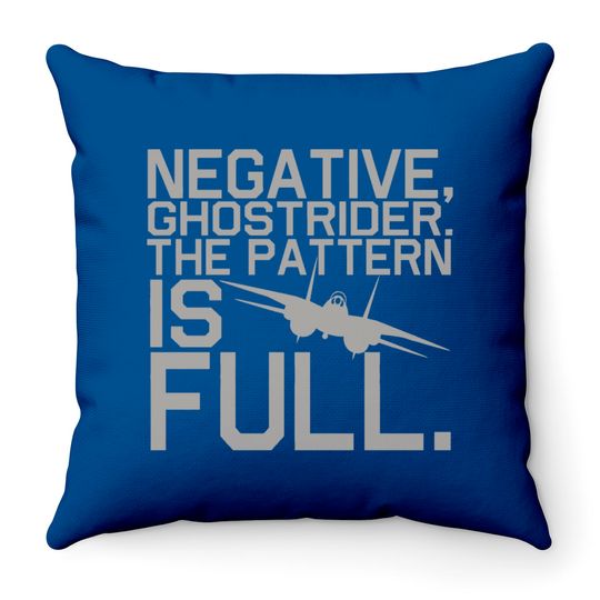 Top Gun Ghostrider - Top Gun - Throw Pillows