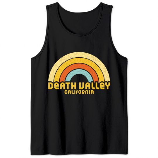 Retro Death Valley California - Death Valley California - Tank Tops