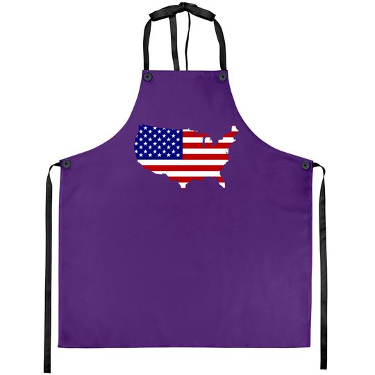 American flag 4th of july - 4th Of July - Aprons