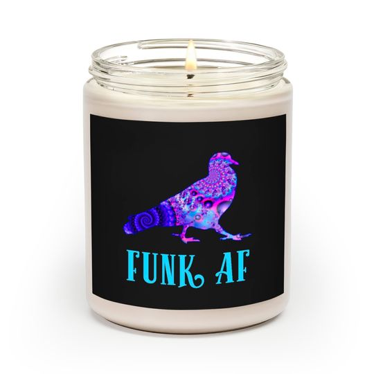 Pigeons Playing Ping Pong Funk AF PPPP Scented Candles