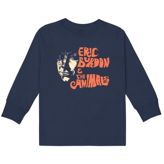 Eric Burdon and The Animals Band  Kids Long Sleeve T-Shirts