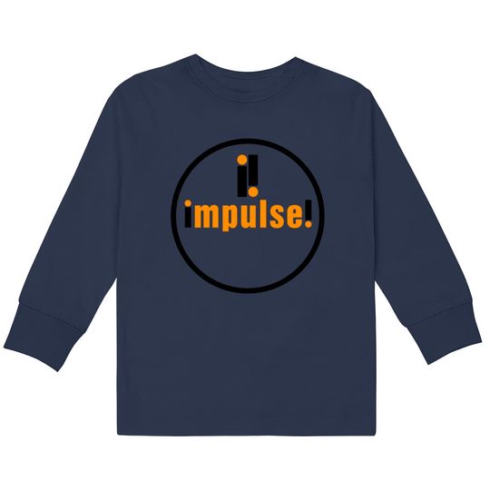 Impulse Record Label  Kids Long Sleeve T-Shirts