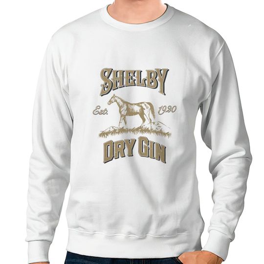 Peaky Blinders Unisex Sweatshirts: Shelby Dry Gin