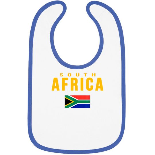 South Africa South African Flag Bibs