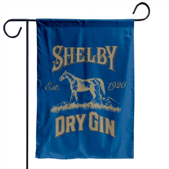 Peaky Blinders Unisex Garden Flags: Shelby Dry Gin