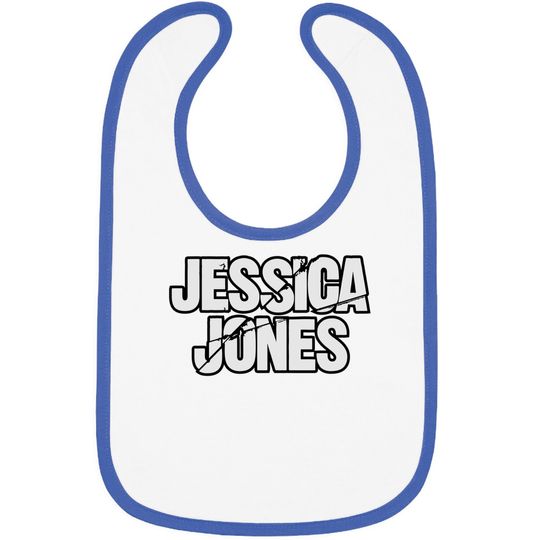 Jessica Jones Logo Bibs