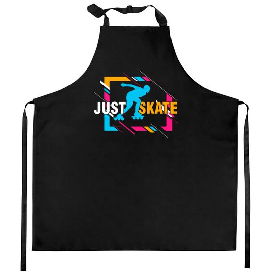 Inline Skating Skaters Sporty Designs Kitchen Aprons Kitchen Aprons