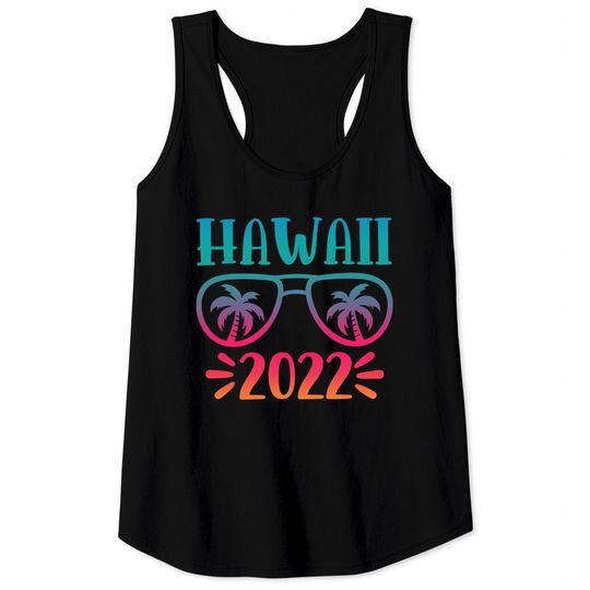 Hawaii 2022 State Of USA Hawaii 2022 Tank Tops
