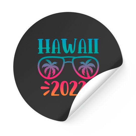 Hawaii 2022 State Of USA Hawaii 2022 Stickers
