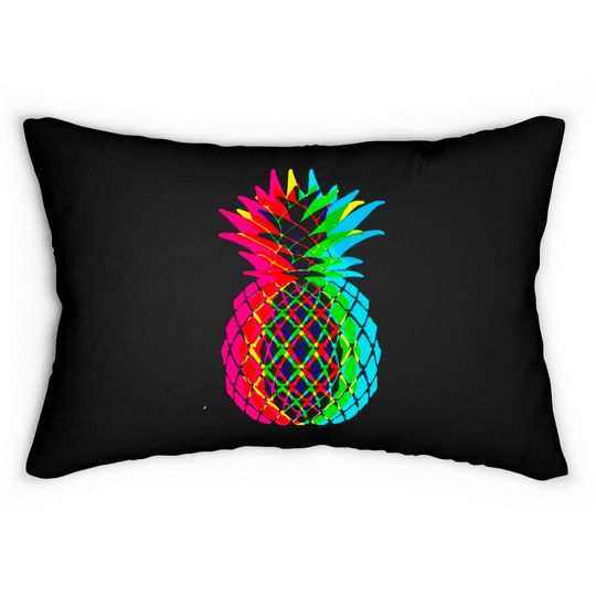 CMYK Pineapple - Pineapple - Lumbar Pillows