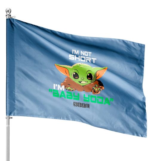 baby yoda size House Flags House Flags